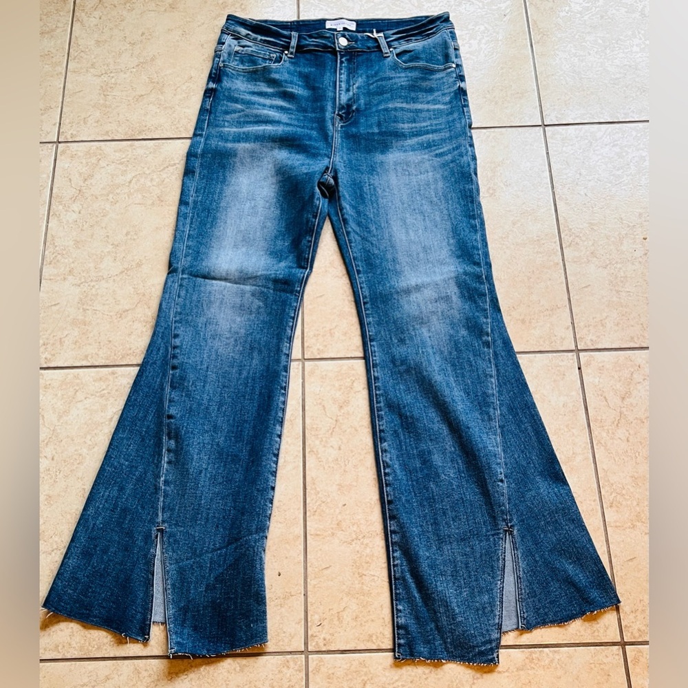 Chic Blue Flare Jeans